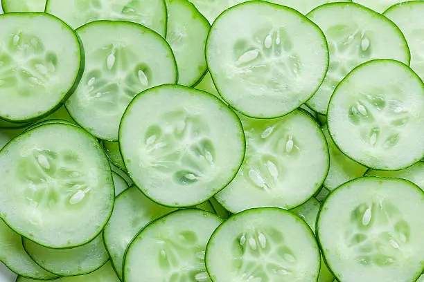 Cut Cucumber Green 500gm